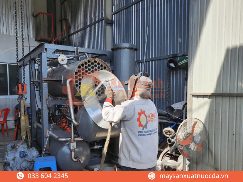 Các hư hỏng thường gặp ở block máy đá viên