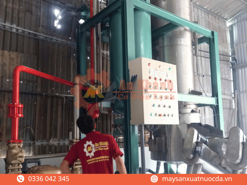 Cấu tạo máy làm đá viên