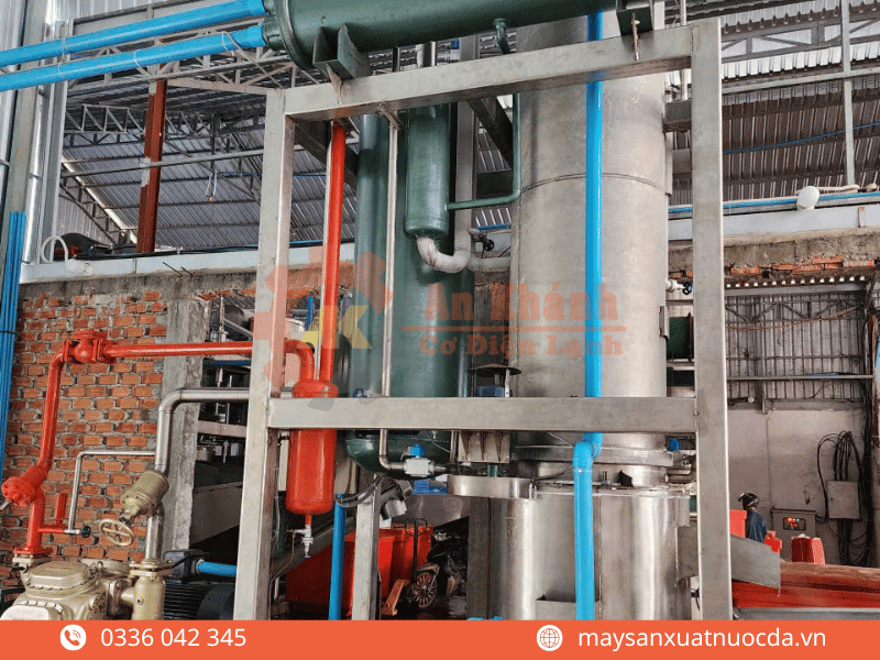 Cấu tạo máy sản xuất nước đá