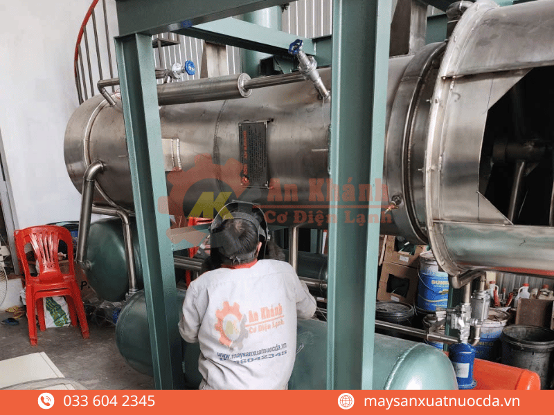 Chi phí máy làm đá viên tại Bến Tre