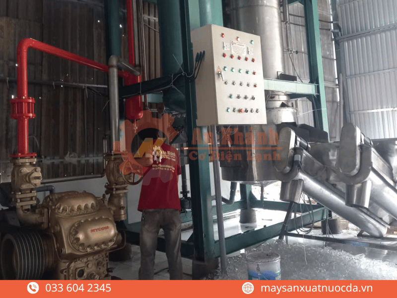 Chi phí máy làm đá viên tại Vĩnh Long