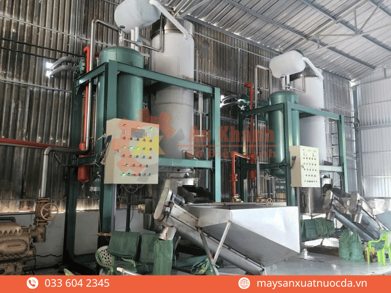 Giới thiệu sản phẩm máy làm đá viên 5 tấn