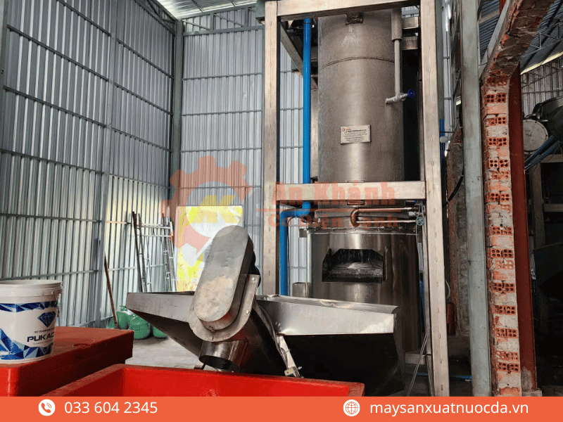 Giới thiệu sản phẩm máy làm đá viên 60 tấn