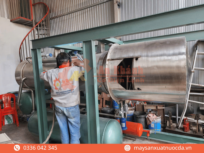 Giới thiệu sản phẩm máy sản xuất nước đá 7 tấn