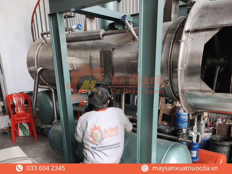 Quy trình cung cấp và lắp đặt máy làm đá viên tại Tiền Giang