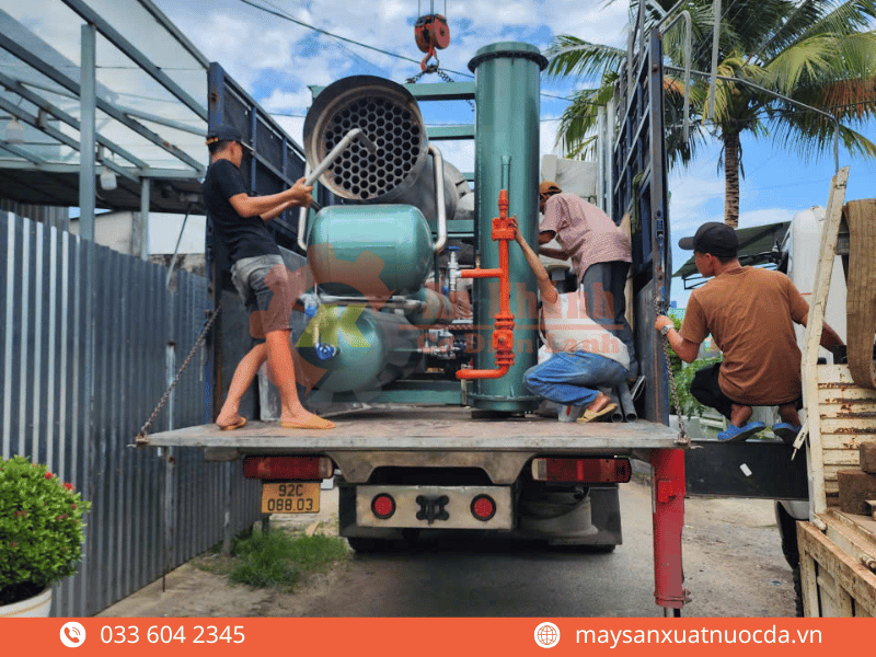 Quy trình cung cấp và lắp đặt máy làm đá viên tại Vĩnh Long